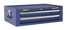 Image of Sealey Superline PRO® Mid-Box Tool Chest 2 Drawer - Blue