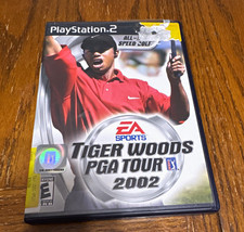 Tiger Woods PGA Tour 2002 PS2 (PlayStation 2) EA Sports Golf E 2002 Case Manual