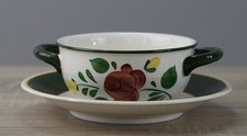 Villeroy & Boch V&B Bauernblume Suppentasse Tasse mit Untertasse Untere 2 teilig