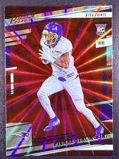 2022 Prestige #384 Pierre Strong Jr. Xtra Points Sunburst RC Rookie Patriots