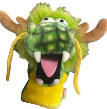 Daphne Driver Club Head Golf Cover Plush Dragon Donkey Reindeer Green Yellow