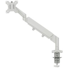 Image of Leitz Ergo Space Saving Single Monitor Arm Light Grey