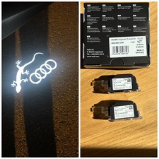 Original Audi Einstiegsbeleuchtung Audi Ringe mit Gecko 4G0052133K