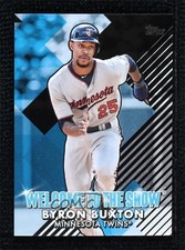 2022 Topps Series 1 Welcome to the Show Black 66/299 Byron Buxton #WTTS-34 0r8j