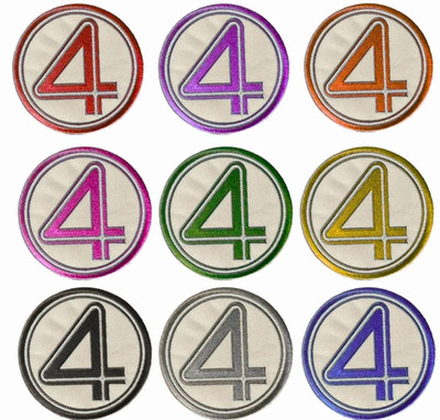 Fantastic Four Marvel Superhero Patch Iron / Sew On Embroidered Badge Multi Size