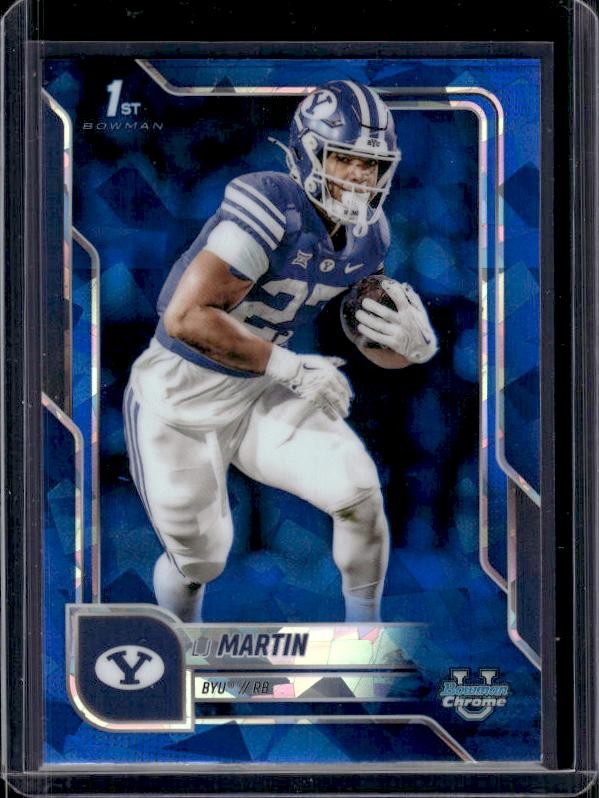 2025 Bowman University Chrome Sapphire #108 LJ Martin