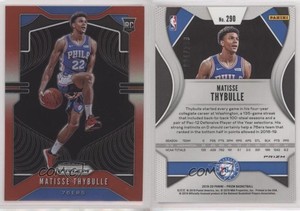 2019-20 Panini Prizm Rookie Red Prizm /299 Matisse Thybulle #290 Rookie RC
