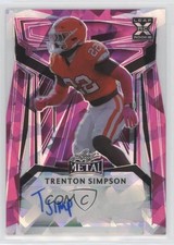2023 Leaf Metal Pink Crystals 5/5 Trenton Simpson #BA-TS1 Auto rw6
