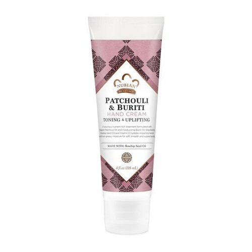 Nubian Heritage Patchouli & Buriti Hand Cream Luxurious Nutrient-Rich 4oz 3 Pack - 第 1/2 張圖片