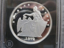 2014 Barber Commemorative 1872 Amazonian Design 1 Oz Proof Silver Round 85.00 per troy oz