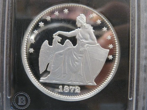 2014 Barber Commemorative 1872 Amazonian Design 1 Oz Proof Silver Round