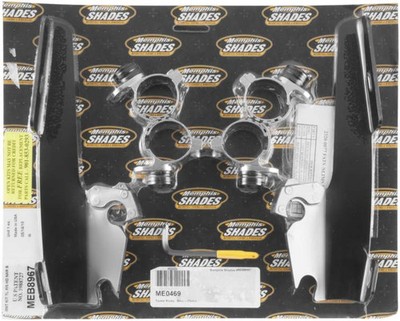 Memphis Shades Trigger-Lock Mount Kit for Batwing Fairing and Fats/Slim Windshie
