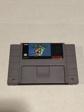 Vintage Super Nintendo Super Mario World SNES Game Cartridge tested Working!