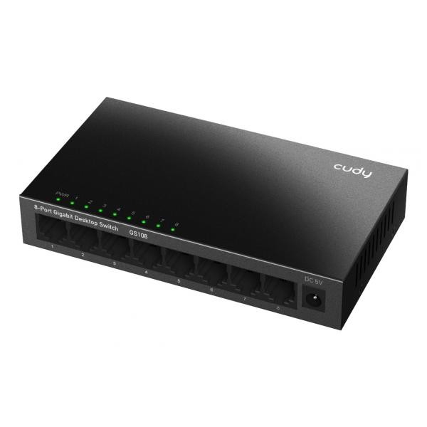 Cudy Switch Desktop Gigabit a 8 Porte, GS108 - Immagine 2