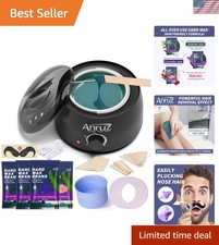 Complete Waxing Kit for All Skin Types - At-Home Hair Removal Solution