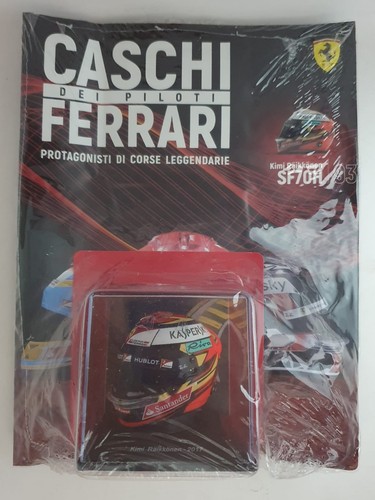 CASCHI DEI PILOTI FERRARI 1:5 PROTAGONISTI DI CORSE LEGGENDARIE - Imagen 50 de 64