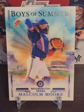 2025 Panini Boys Of Summer Silver SP Malcolm Moore Rangers /249 🔥