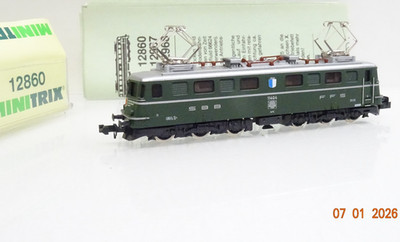 Minitrix N 12860 Schweiz E-Lok Ae 6/6 11428 der SBB in OVP JL5503