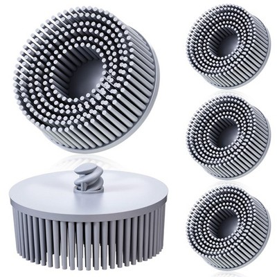 Lanties 5 Pack Bristle Disc 2 Inch 120 Grit Bristle Abrasive Coating Removal ...