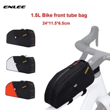 ENLEE Bike Front Bag Top Frame Tube Bag Waterproof Reflective Cycling Pannier