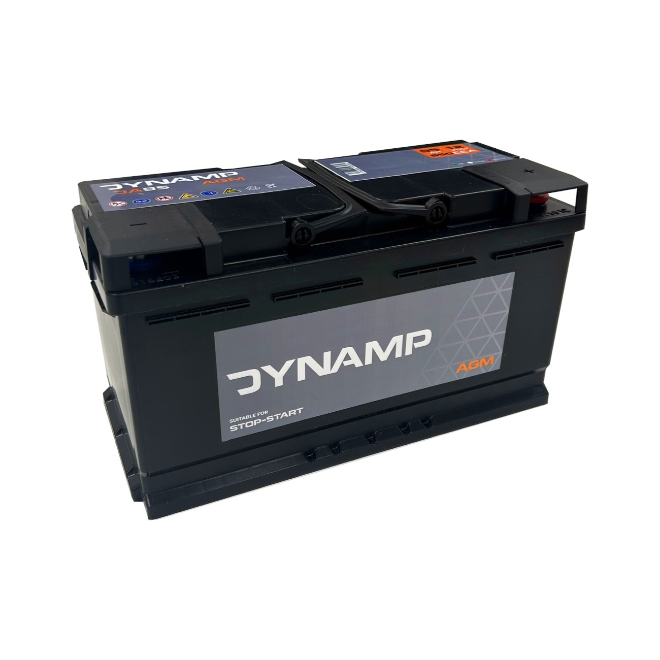 019 AGM Car Battery Dynamp DA95 12V 95Ah 850CCA - Exide EK950 Equivalent