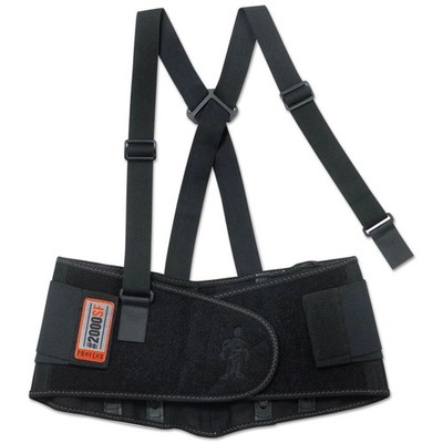 ergodyne  ProFlex 2000SF High-Performance Spandex Back Support, Large, Black