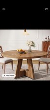Oak Dining Table 4-6 Seater 120cm