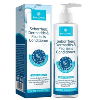 RoyceDerm Seborrhoische Dermatitis & Psoriasis Conditioner für die Gesundheit der Kopfhaut 250ml