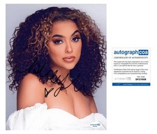 Ashley Nicole Moss "Triple Threat" AUTOGRAPH Signed CBS Sports 8x10 Photo ACOA