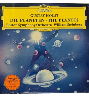 RARE SEALED Holst THE PLANETS Steinberg Boston Symphony 180g DG LP 479 8518