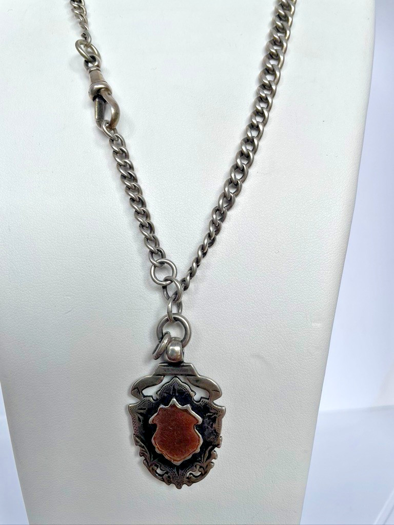 Victorian solid sterling silver antique Coat of A… - image 2