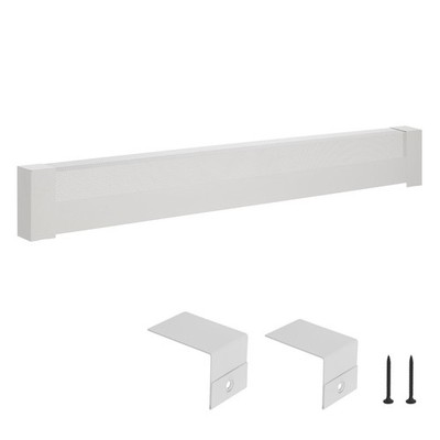 Baseboard Heater Covers, Basic Series 5 ft Standard Electric Heating Unit Front