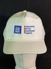 Vintage Gm General Motors Automotive Service Educational Program Baseball Hat