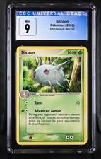 CGC 9 Silcoon 46/107 EX Deoxys 2005 Pokemon Card on eBay