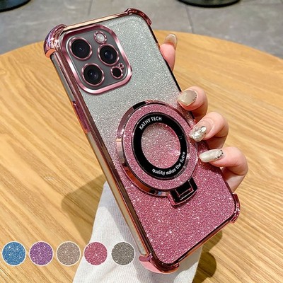 Für iPhone 17 Air/Pro Max 16 16E 15 14 13 12 11 Glitzer Handy Hülle Schutzhülle