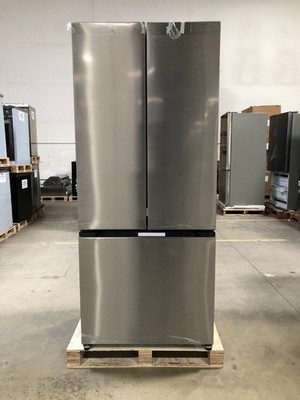 30 in. 3 Door French Door Refrigerator, Stainless (OPEN BOX COSMETIC IMPECTIONS)