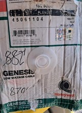 Honeywell Genesis 45061104 18/2 Solid Red Thermostat Wire – 870 Feet