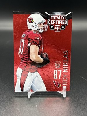 TROY NIKLAS 2014 Panini Totally Certified Rookie #103 RC Mirror RED 082/100