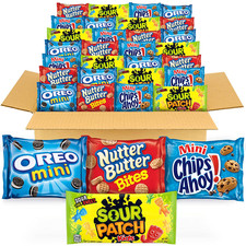 New Mini Cookies Candy Variety Pack 32 Snack Packs Fast Shipping