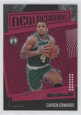 2019-20 Panini Status Tmall New Beginnings Red Carsen Edwards #5 fm0