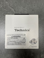 Technics EAH-AZ100-K Wireless Earphones Silver Fluid High Resolution