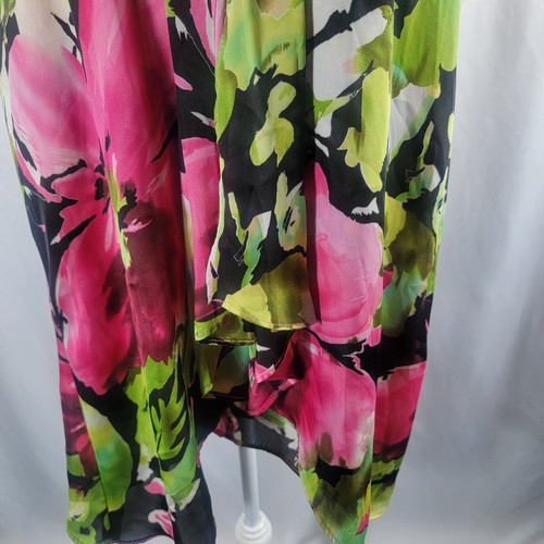 Sioni silk floral top size XS - Picture 4 of 5