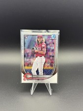 2025 Bowman #6 Rhett Lowder Chrome Base Set Mega Refractor