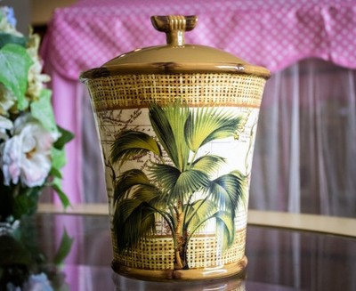 Las Palmas By Certified International Large Canister with Lid