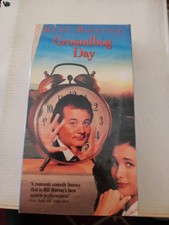 Groundhog Day Vtg 1993 VHS Tape Columbia Pictures Bill Murray Andie MacDowell