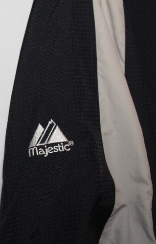 VTG 90s Chicago White Sox Majestic Authentic Black Dugout Jacket Men's Size M - Picture 3 of 8