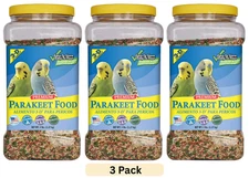 3-D Pet Products Premium Parakeet Food, 5.0 lb. Jar (3 pack)