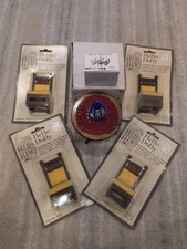 Vintage Dollhouse Furniture Lot Most Unopened, Parlor Set Table, Chairs, Etc