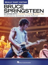 Bruce Springsteen Really Easy Guitar Sheet Music Book NEW 001829173