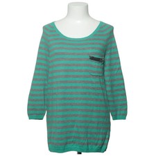 Custommade, Strickpullover, Größe: S, Grün/Grau #dzf